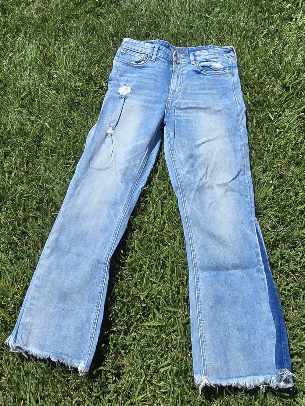 Levis Light Blue Women's Jeans - Classic Straight Leg